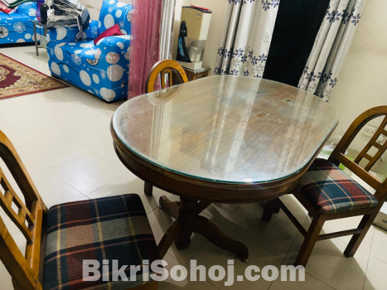 Dining Table with Four chair